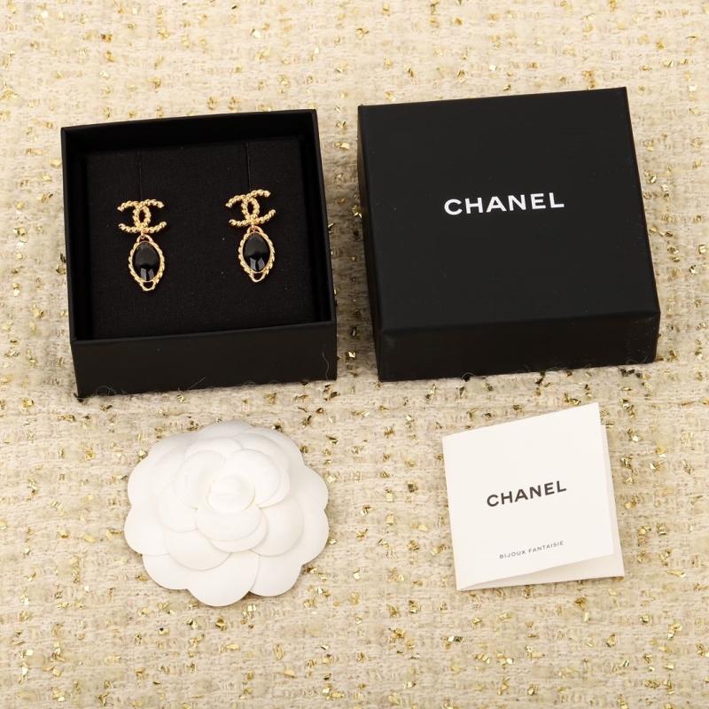 Ch*el earrings